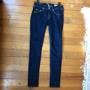 Rag & Bone mid-rise skinny jean - heritage wash